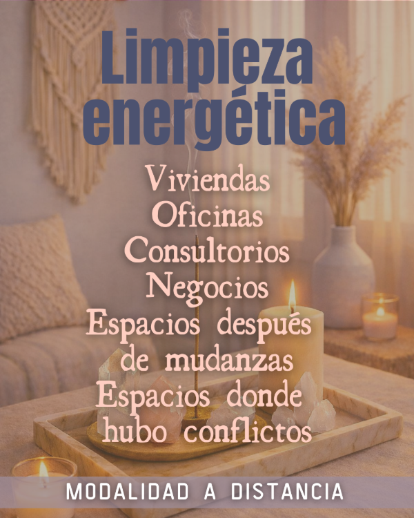 Producto - Limpieza energética - Espacios