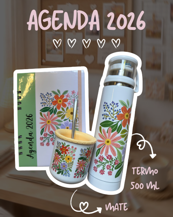 Producto - AGENDA + SET MATE