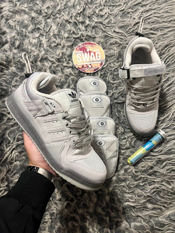 Producto - FORUM LOW FT BAD BUNNY GREY
