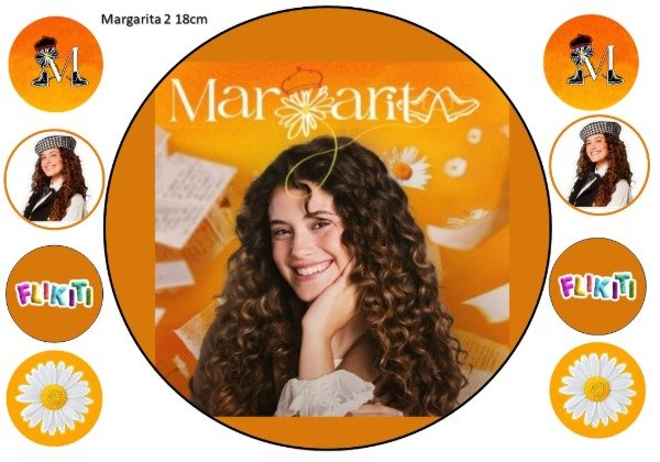 Producto - LAMINA MARGARITA 2 REDONDA