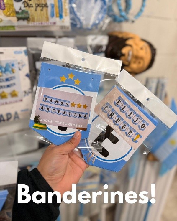 Producto - Banderin Vamos Argentina