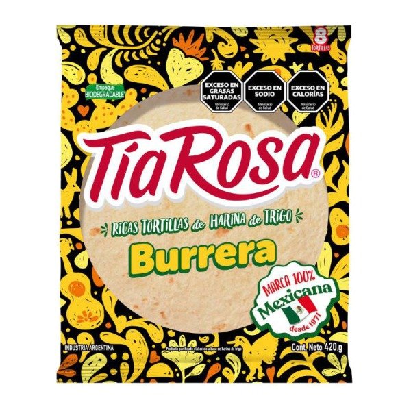 Producto - TIA ROSA BURRERA X8UNIDADES