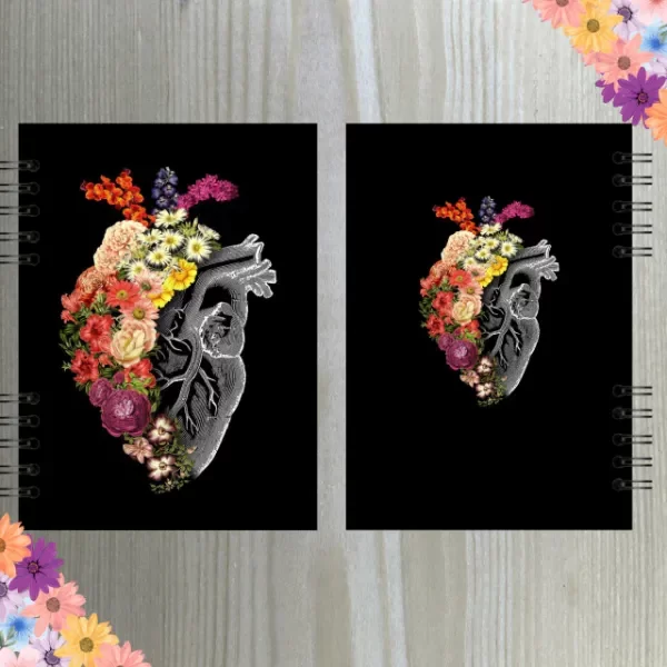 Producto - Cuaderno Corazón A4