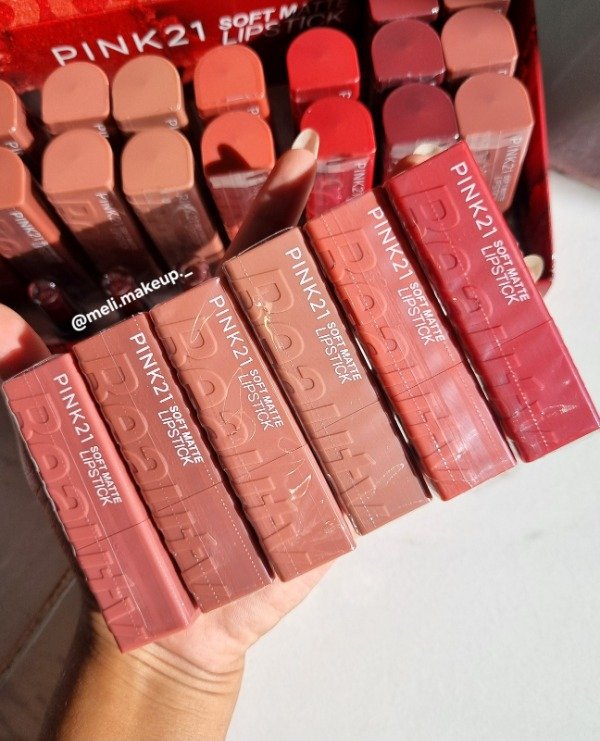Producto - Labial matte en barra PINK21