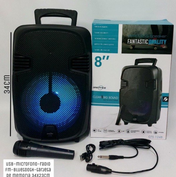 Producto - Parlante fantastic 8"