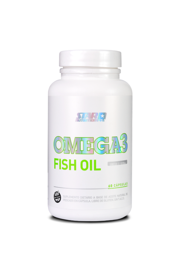 Producto - Omega 3 Fish Oil Aceite De Pescado 60 Capsulas Star