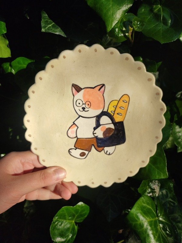 Producto - Plato Gatito Pan