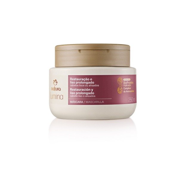 Producto - Máscara restauradora Restauración y liso prolongado 250ml Lumina