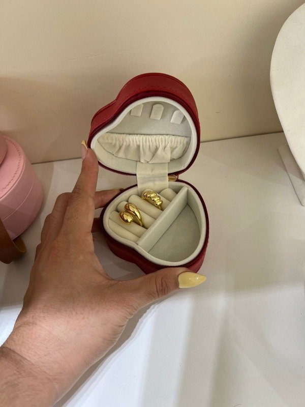 Producto - ALHAJROS CORAZON ROJO