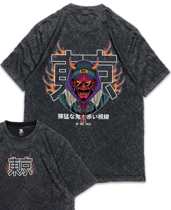 Producto - Remera Yokai (Stone wash)
