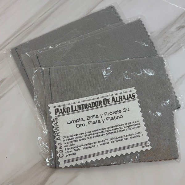 Producto - Paño lustrador de joyas