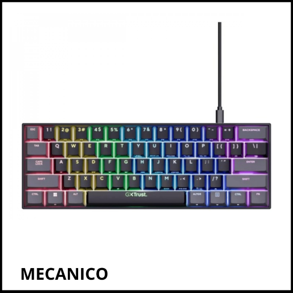 Producto - Teclado Trust Acira Mini Gaming