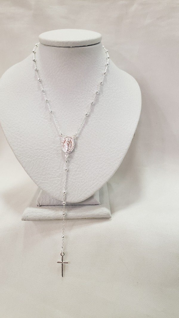 Producto - Rosario plata virgen