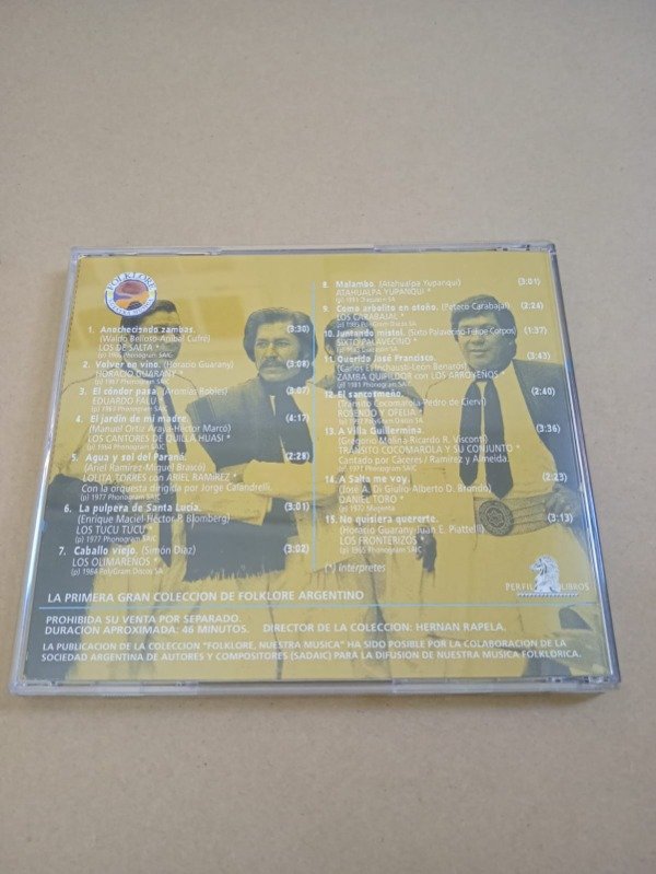 Producto - Folklore de nuestra música #10 - Los de Salta - Perfil libros S/F - 1