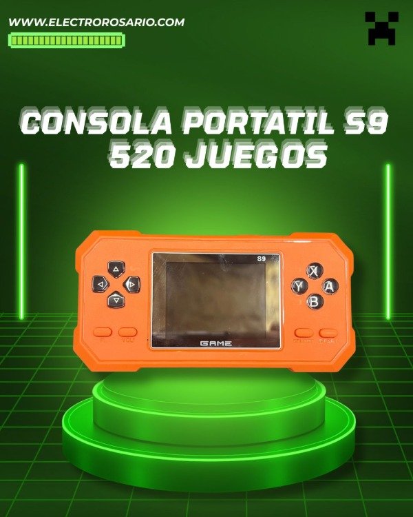 Producto - CONSOLA PORTATIL S9 + 520 JUEGOS