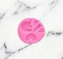 Producto - Molde de silicona Set Mini Unicornio x3