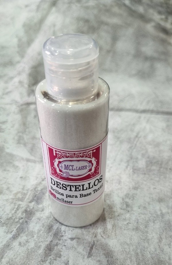 Producto - Destellos / brillos para base textil - Blanco