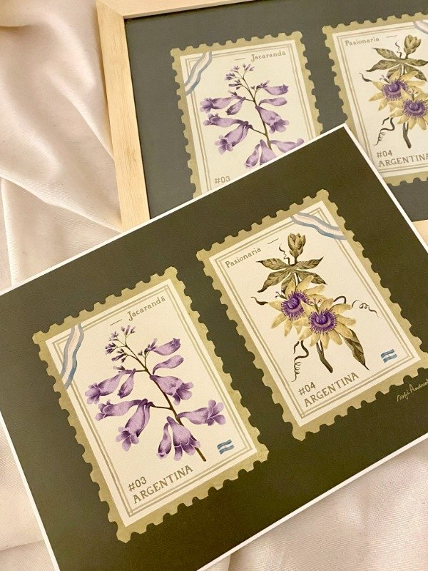 Producto - Colección Estampillas Botánica Argentina #02