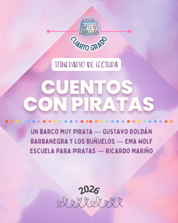 Producto - Itinerario de Lectura 4to Grado Cuentos con Piratas - 0