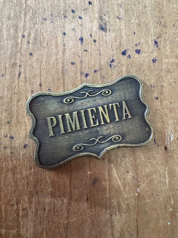 Producto - Chapa moldeable PIMIENTA