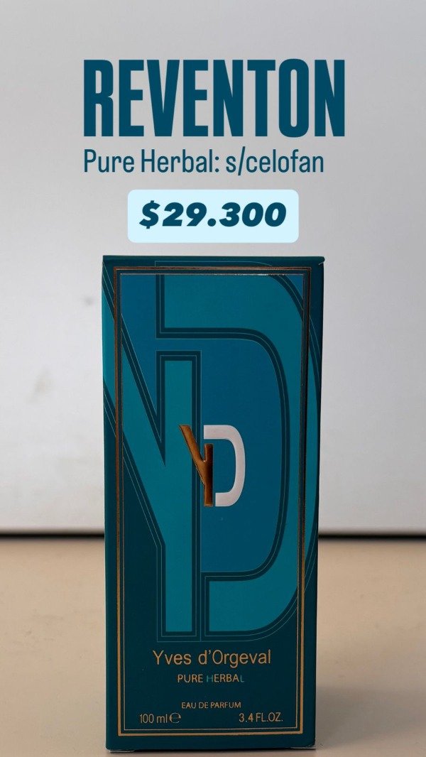 Producto - REVENTON - Pure Herbal X 100Ml. - UNISEX Arabic