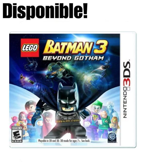 Producto - Lego Batman 3 Beyond Gotham Juego Fisico Nuevo 3ds