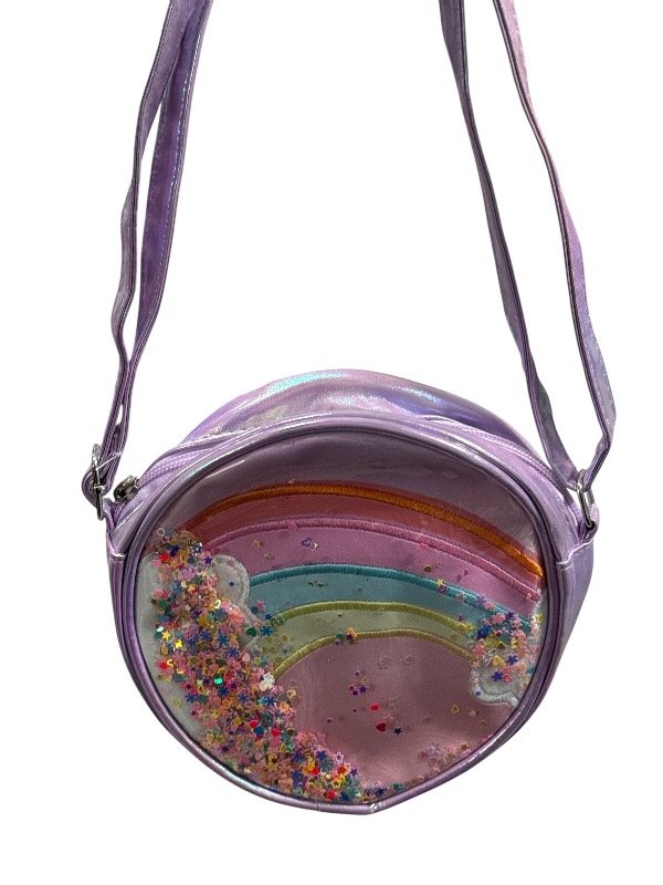 Producto - Carterita de nena lila arcoiris