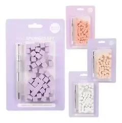 Producto - SET DE ESPONJAS Y PINZA City - 0