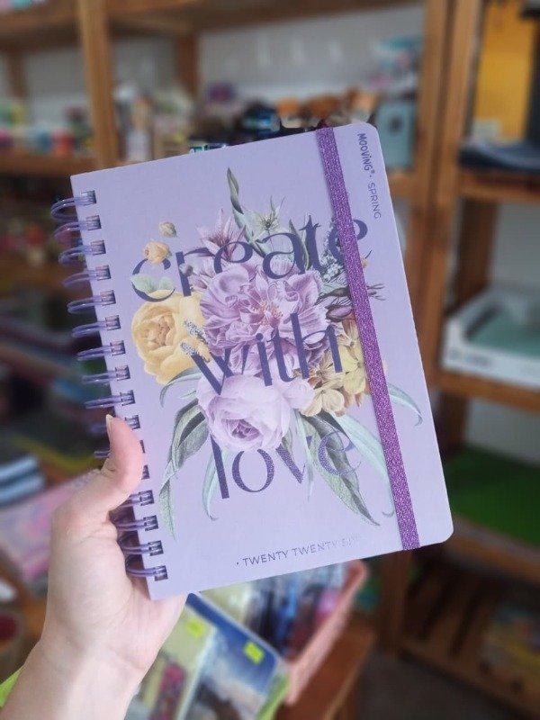 Producto - Agenda Moving 2026 Lila Spring