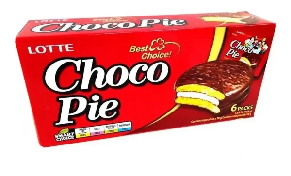 Producto - Chocopie Alfajor De Chocolate Coreano x 6u 168g