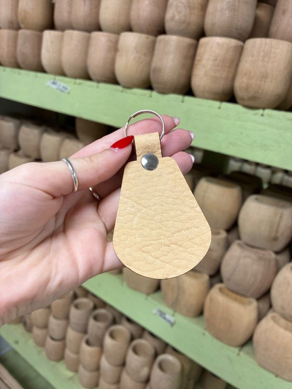 Producto - Llavero cuero vaqueta