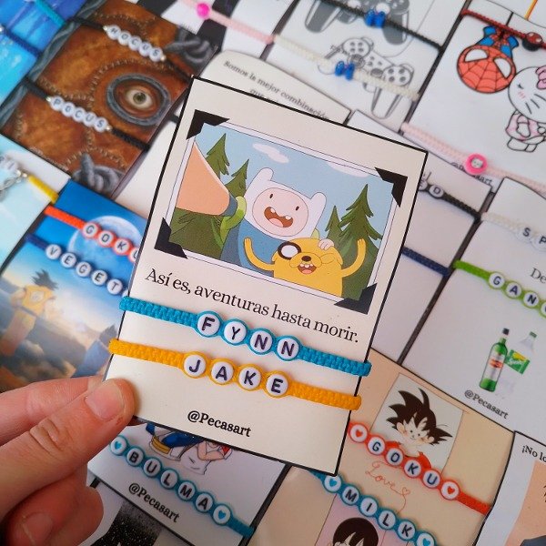 Producto - Pulseras Compartidas "Fynn y Jake"
