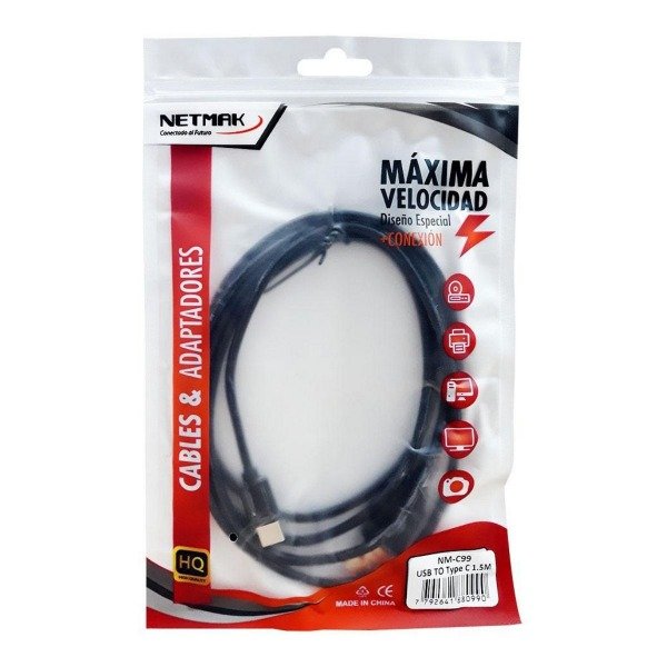 Producto - Cable Usb Netmak Tipo C