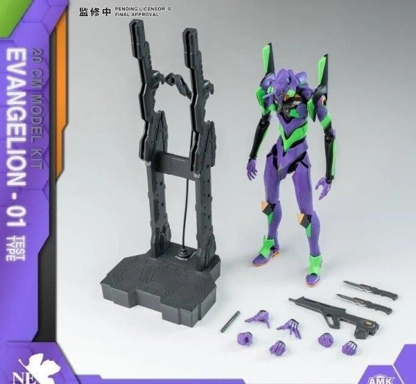 Producto - Figura Tipo Model kit Eva 01 - Evangelion - 20cm