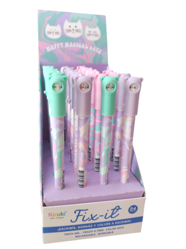 Producto - Bolígrafo Borrable Fantasía Cats