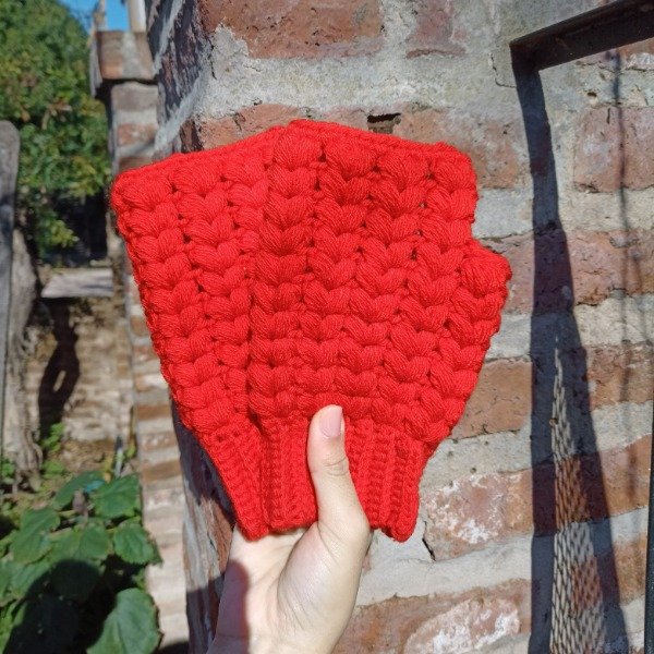 Producto - Guantes mitones corazón