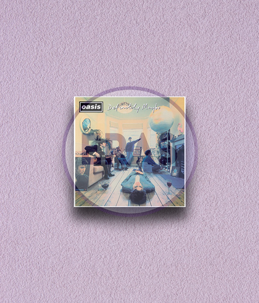 Producto - STICKERS UV - OASIS - DEFINITELY MAYBE