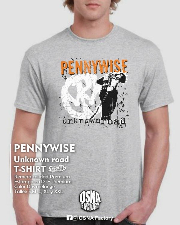 Producto - PENNYWISE Unknown road T Shirt