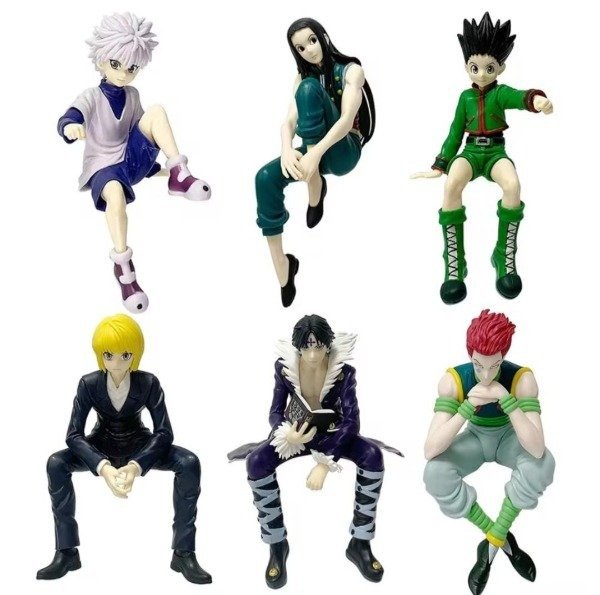 Producto - Figura  Hunter x Hunter sentados - ingrese para elegir  (12-14cm)