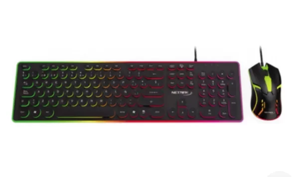 Producto - Kit Teclado Y Mouse Gamer Netmak Rgb Nm-vortex - 2