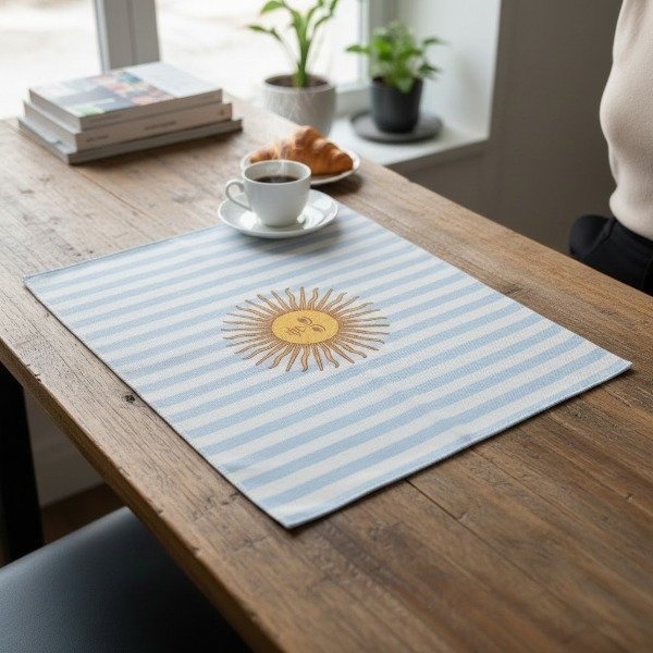 Producto - INDIVIDUAL DECO XL TELA CORDURA ANTI MANCHAS 42X32 CM - 0