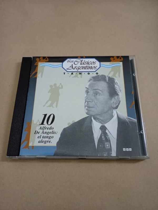 Producto - Los clásicos argentinos Tango #10 - Alfredo De Angelis - DDD 1996 - 0