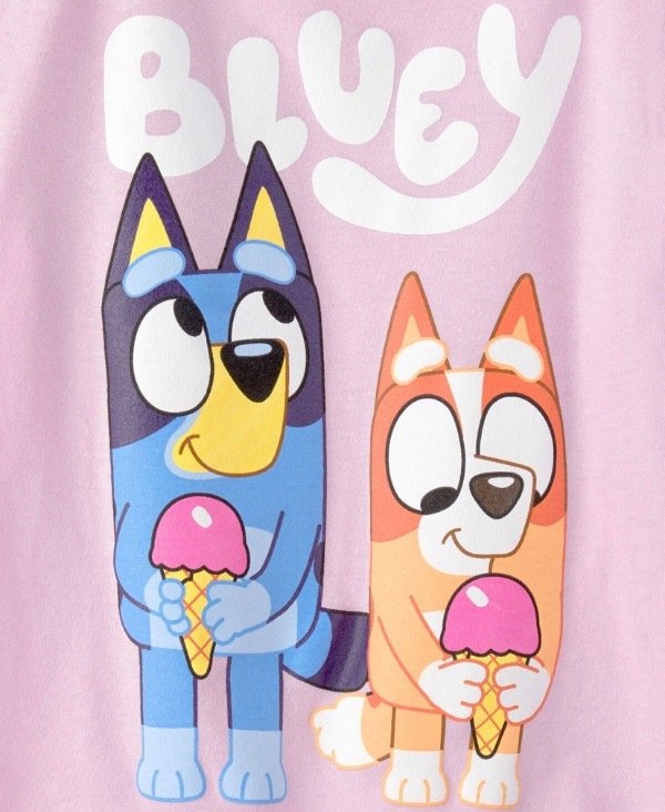 Producto - Remera Bluey Rosa - 1