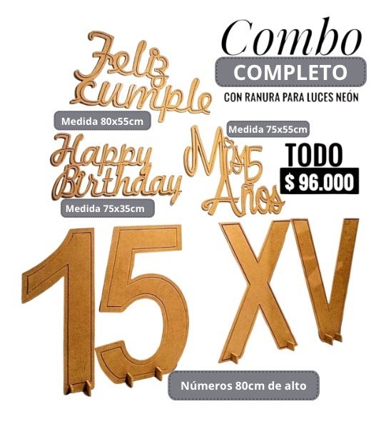 Producto - Combo NEÓN completo