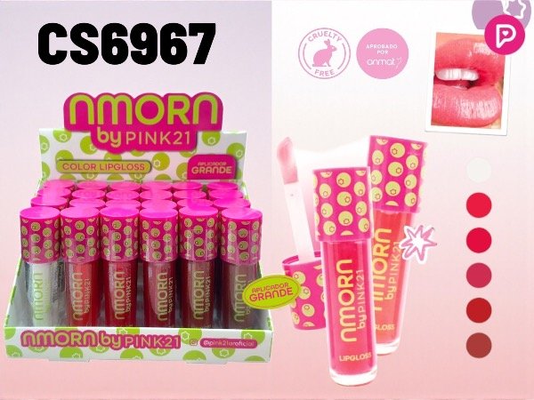 Producto - LIP GLOSS AMORA -PINK 21
