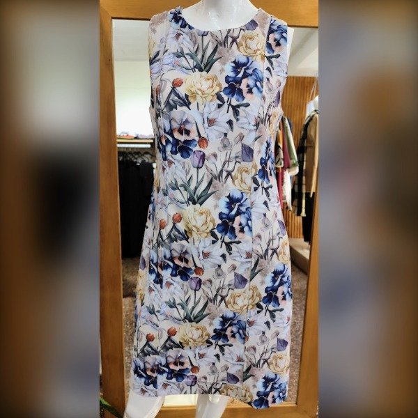 Producto - VESTIDO JACKIE CREP ESTAMPADO