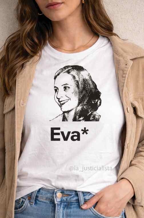 Producto - Remera Eva - La Justicialista