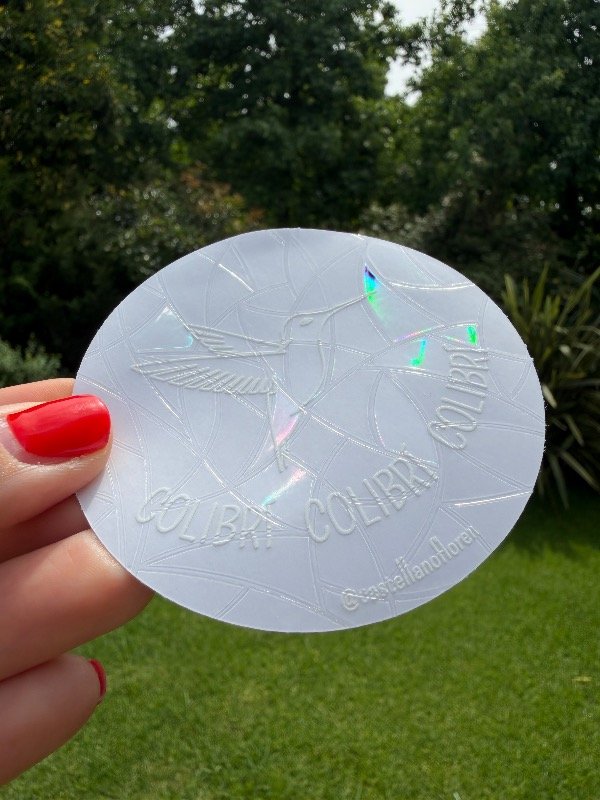 Producto - Stickers Sol Colibrí