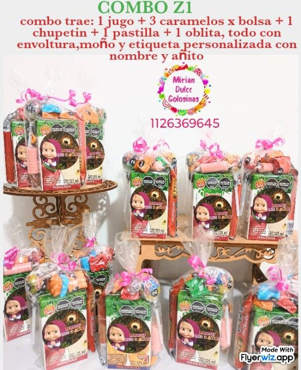 Producto - Combo Masha y oso z1