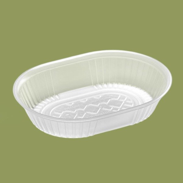 Producto - Bandeja pp apta microondas N' 105 oval x 100 Unid